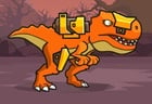 Cyberdino T-Rex vs Robots