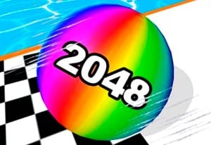 Ball Run 2048