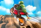 Cartoon Moto Stunt