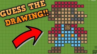 ZOMBS.IO GUESS THE DRAWING!! // New Update (Flamethrower, Laser Towers)