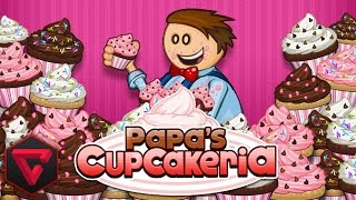 PAPA'S CUPCAKERIA: POSTRES MUY DULCES Y MALA PRONUNSHIEISHION