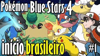 Pokémon BLUE STARS 4 (Hack Rom - GBA) - O Início em Português com Mega Evoluções, Exp. All  e Mt+ #1