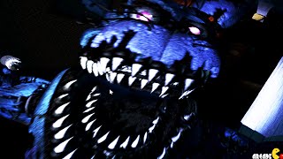 Five Nights at Freddy's 4: 1st Night NIGHTMARE FREDDY JUMPSCARE FNAF 4