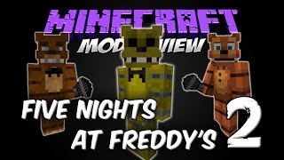 FIVE NIGHTS AT FREDDY'S 2 MOD - FNAF2 MOD [Forge][1.7.10][Español]