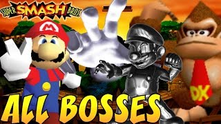 Super Smash Bros. 64 - All Bosses (No Damage)