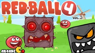 Red Ball 4 Volume 3 Complete Walkthrough 1 - 15